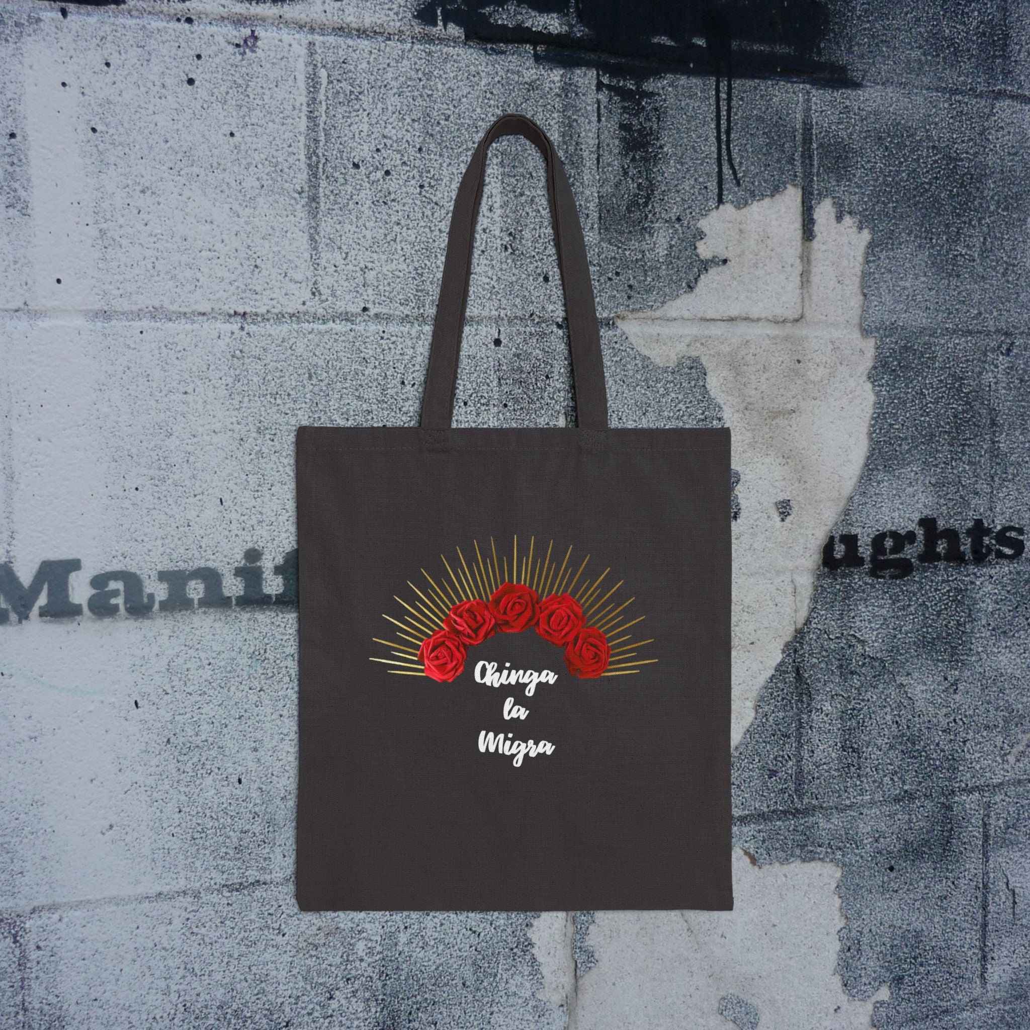 15x16 Chinga la Migra Tote