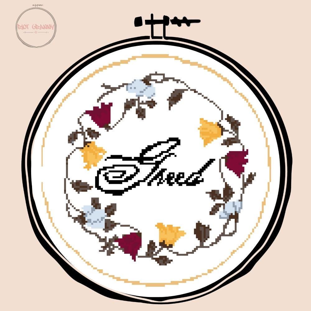 Greed - 7 Deadly Sins  - Cross Stitch Pattern