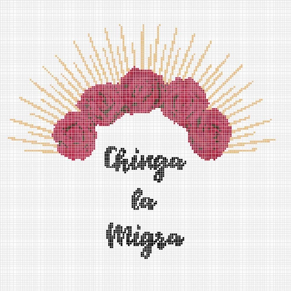 Chinga la Migra - Cross Stitch Pattern