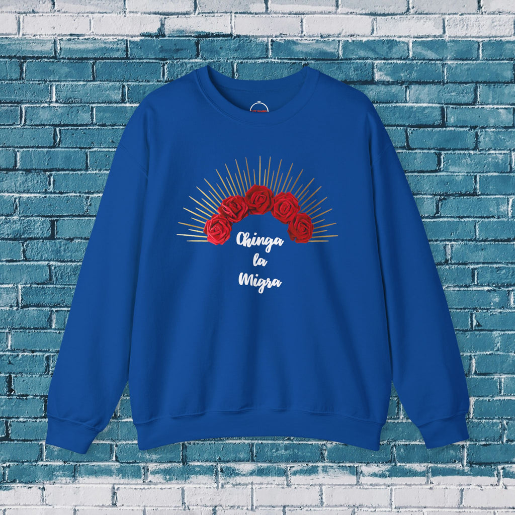 Chinga la Migra Crewneck Sweatshirt