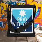 Pray With Your Feet -  Adjustable Strap Tote Bag