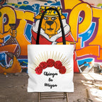 18x18 Chinga la Migra Tote