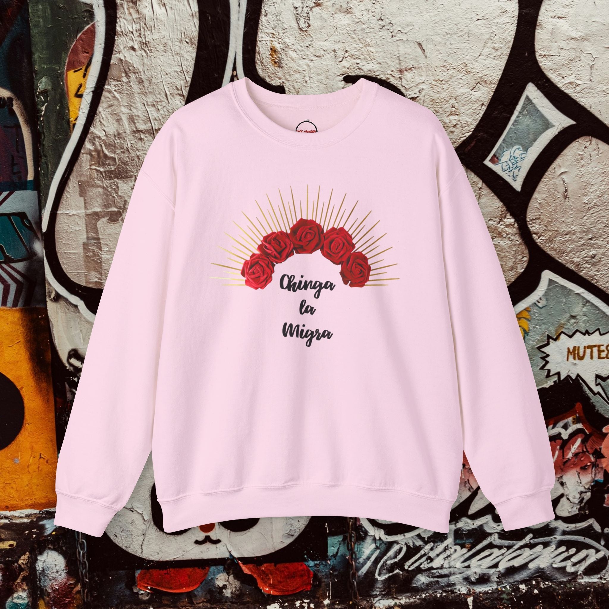 Chinga la Migra Crewneck Sweatshirt