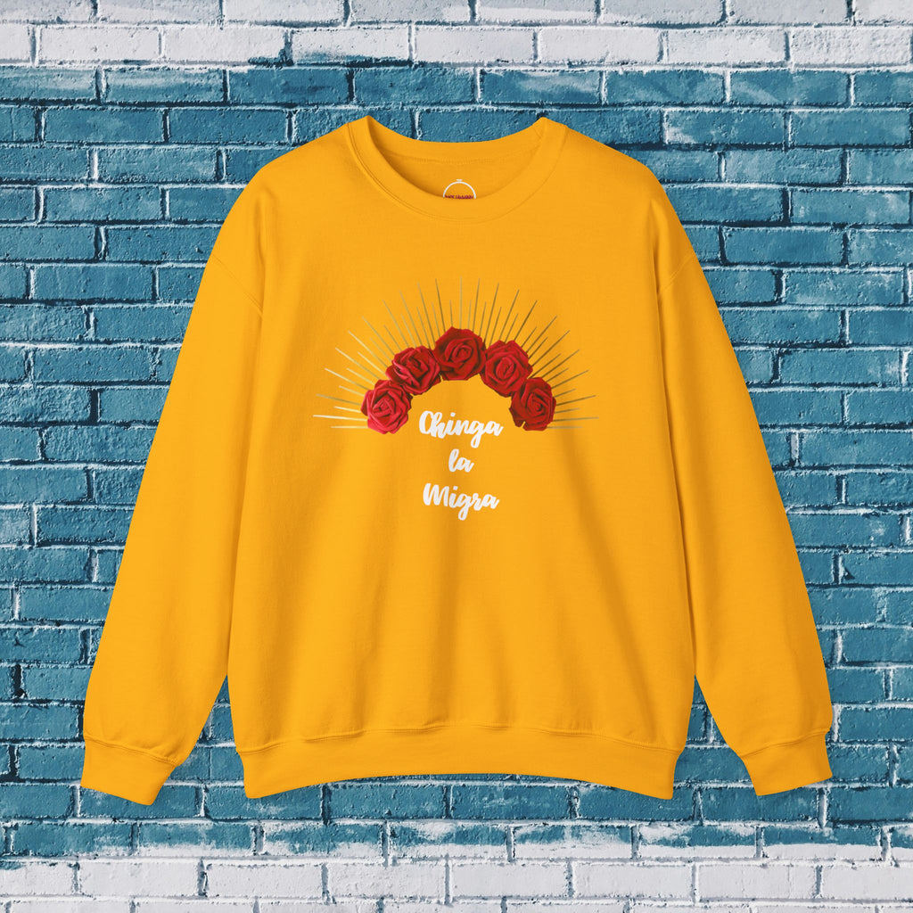 Chinga la Migra Crewneck Sweatshirt