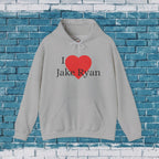 I Heart Jake Ryan Hoodie