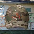 Embroidered Punk Heartbeat Trucker Hat