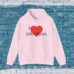 I Heart Jake Ryan Hoodie