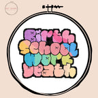 Birth, School, Work, Death - Cross Stitch Pattern
