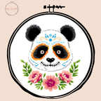 Catrina Panda - Cross Stitch Pattern