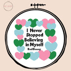 I Never Stopped Believing in Myself - Bad Bunny - Cross Stitch Pattern
