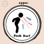 Fuck Barf - Cross Stitch Pattern