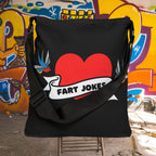 Fart Jokes - Adjustable Strap Tote Bag