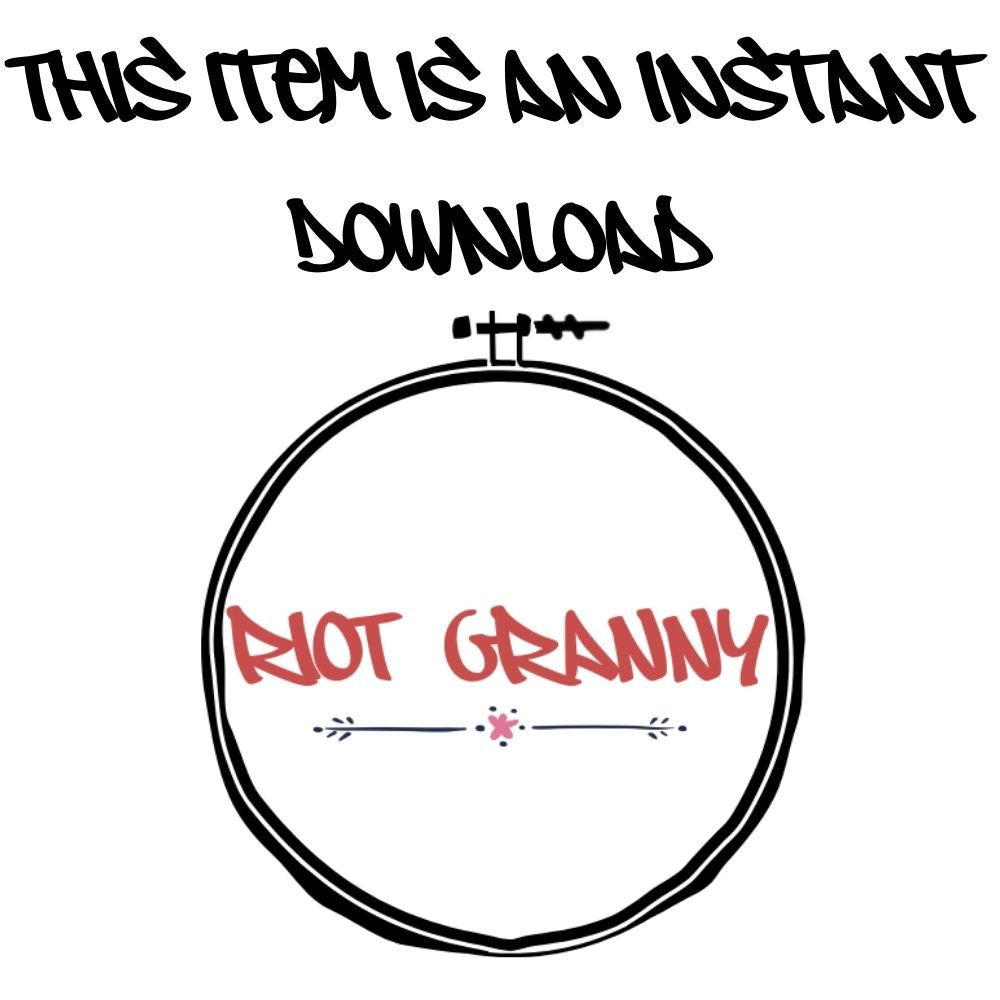 Gluttony - Cross Stitch Pattern