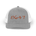 Embroidered 8647 Trucker Hat