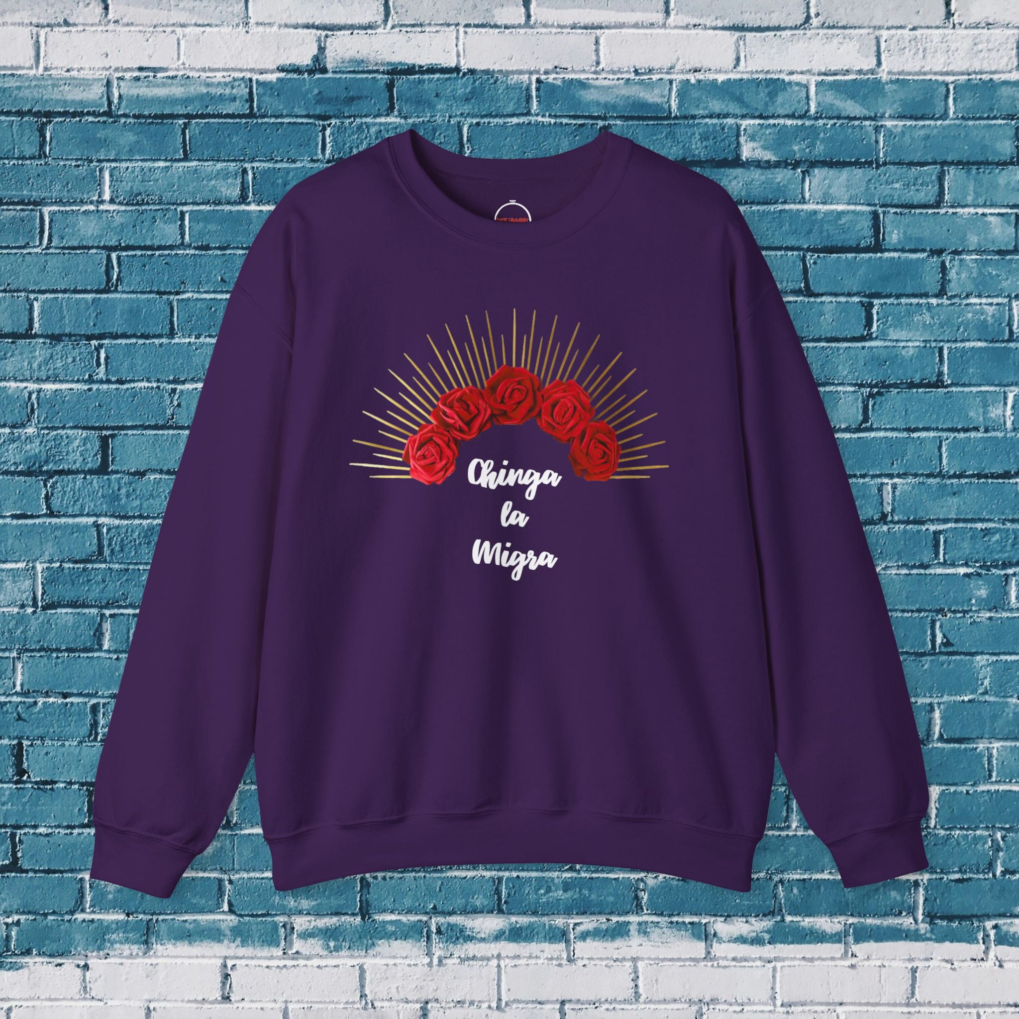 Chinga la Migra Crewneck Sweatshirt