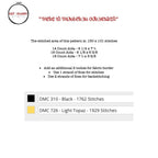 There is Thunder in Our Hearts - Cross Stitch Pattern