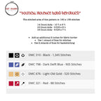 Political Violence Robs Republics - Cross Stitch Pattern