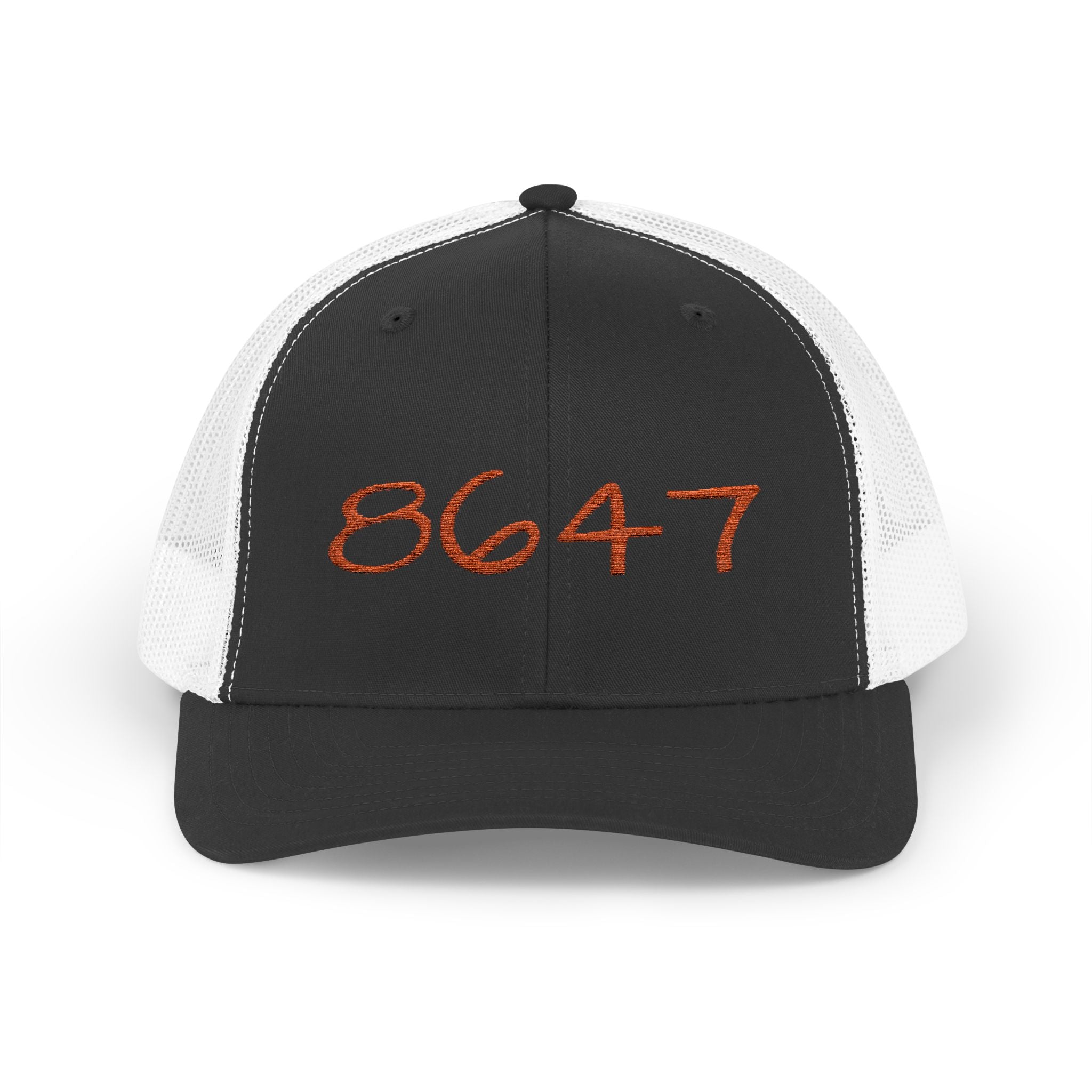 Embroidered 8647 Trucker Hat
