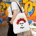 18x18 Chinga la Migra Tote