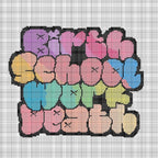 Birth, School, Work, Death - Cross Stitch Pattern