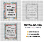 May Your Delulu's Become Trululu's - Cross Stitch Pattern