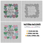 I Never Stopped Believing in Myself - Bad Bunny - Cross Stitch Pattern