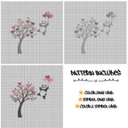 Panda Tree - Cross Stitch Pattern