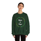 Chinga la Migra Mexican Flag Crewneck