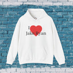 I Heart Jake Ryan Hoodie