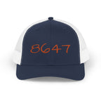 Embroidered 8647 Trucker Hat