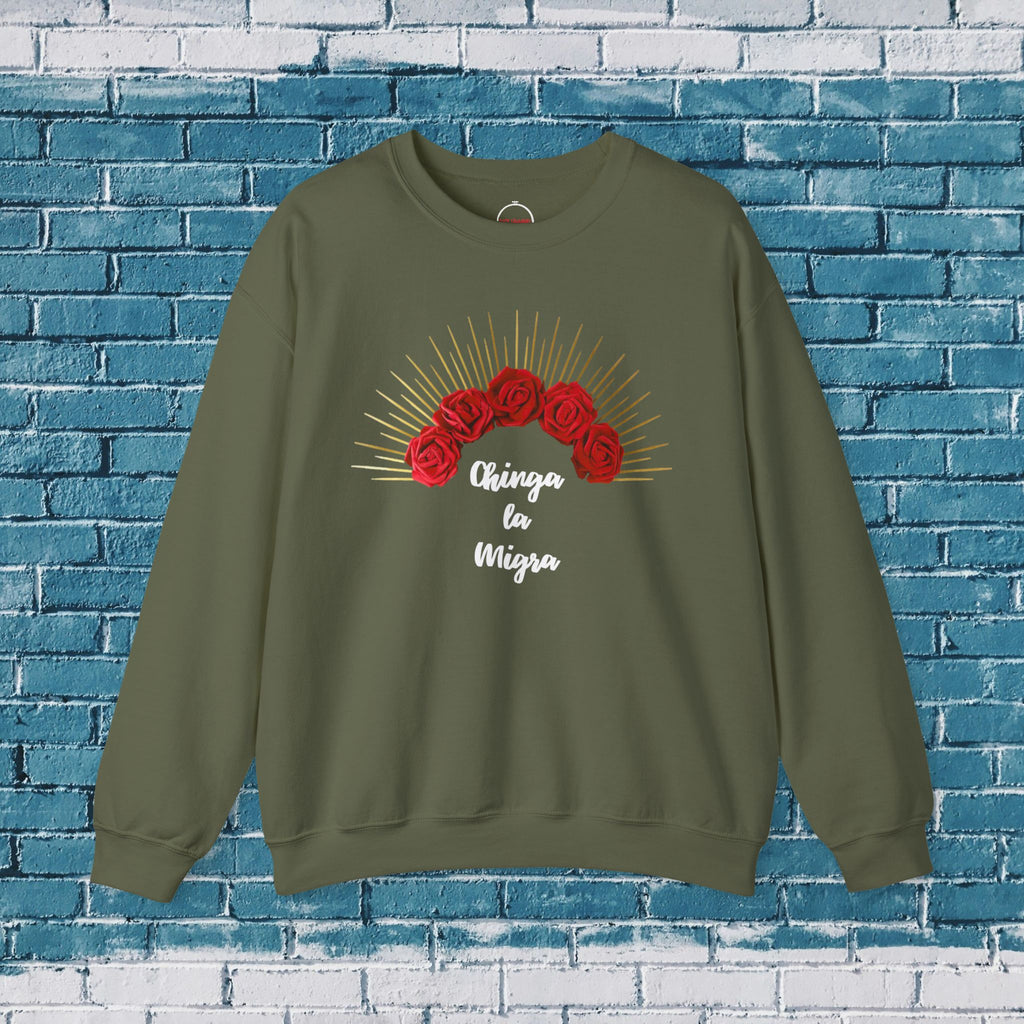 Chinga la Migra Crewneck Sweatshirt